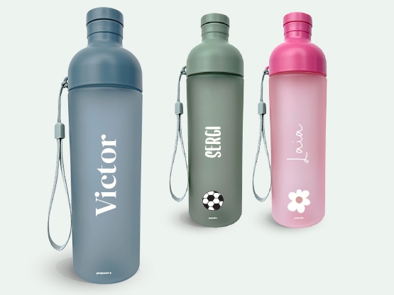 Botella de agua personalizada