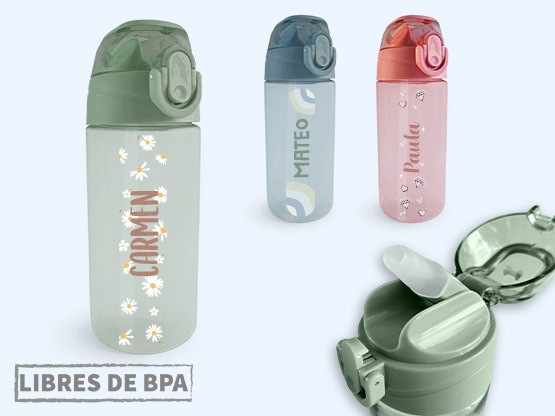 Botella personalizada con diseño