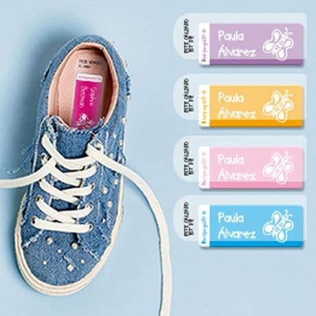 Etiquetas para zapatos