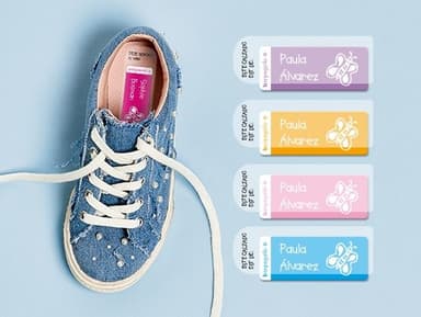Etiquetas para zapatos