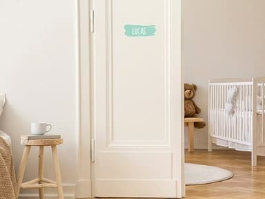 Pegatina para puerta básica