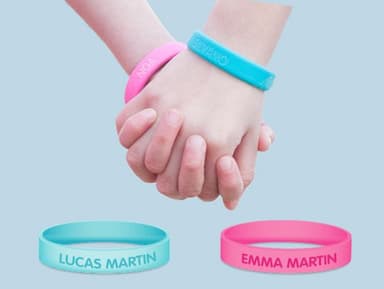 Paquete Dúo - Pulsera personalizada SOS