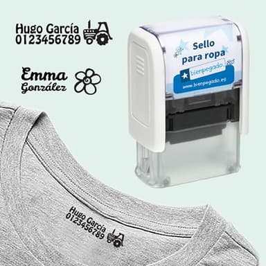 Sello personalizado para ropa