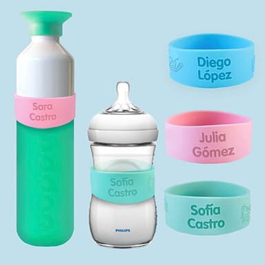 Pulsera personalizada para botellas