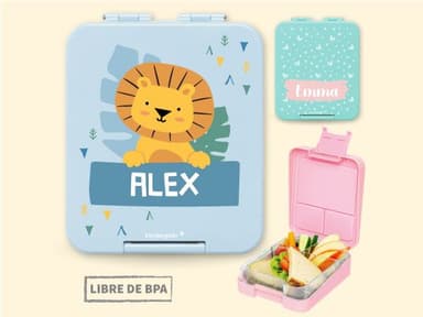 Fiambrera personalizada con tema