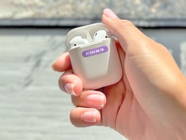 Mini XS etiquetas