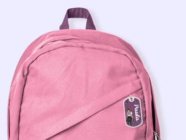 Etiqueta para mochila TOPModel