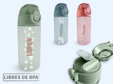 Botella personalizada con diseño