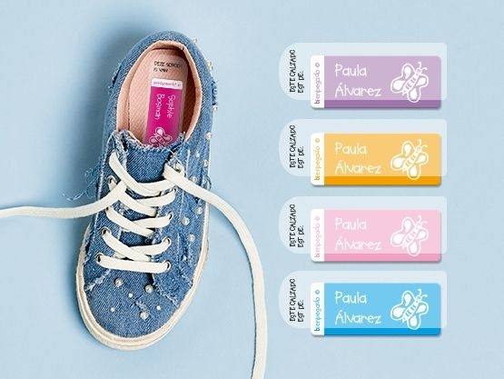 Etiquetas para zapatos